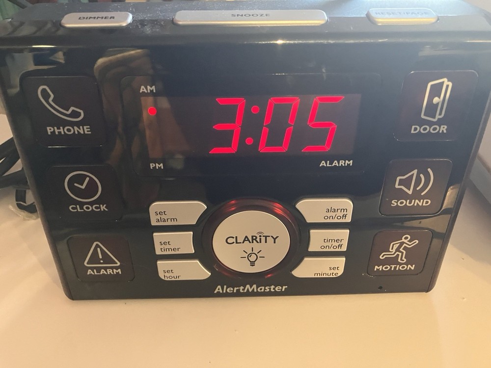 Clarity AlertMaster® Visual Alert System AL10™ Base Unit Only TESTED