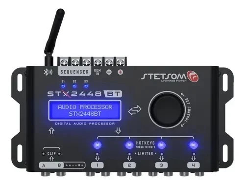 Stetsom STX2448BT / Bluetooth Automotive Crossover Digital Audio Processor