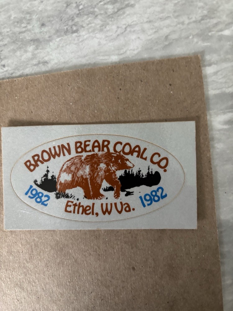 coal mining stickers nice older coal Company
