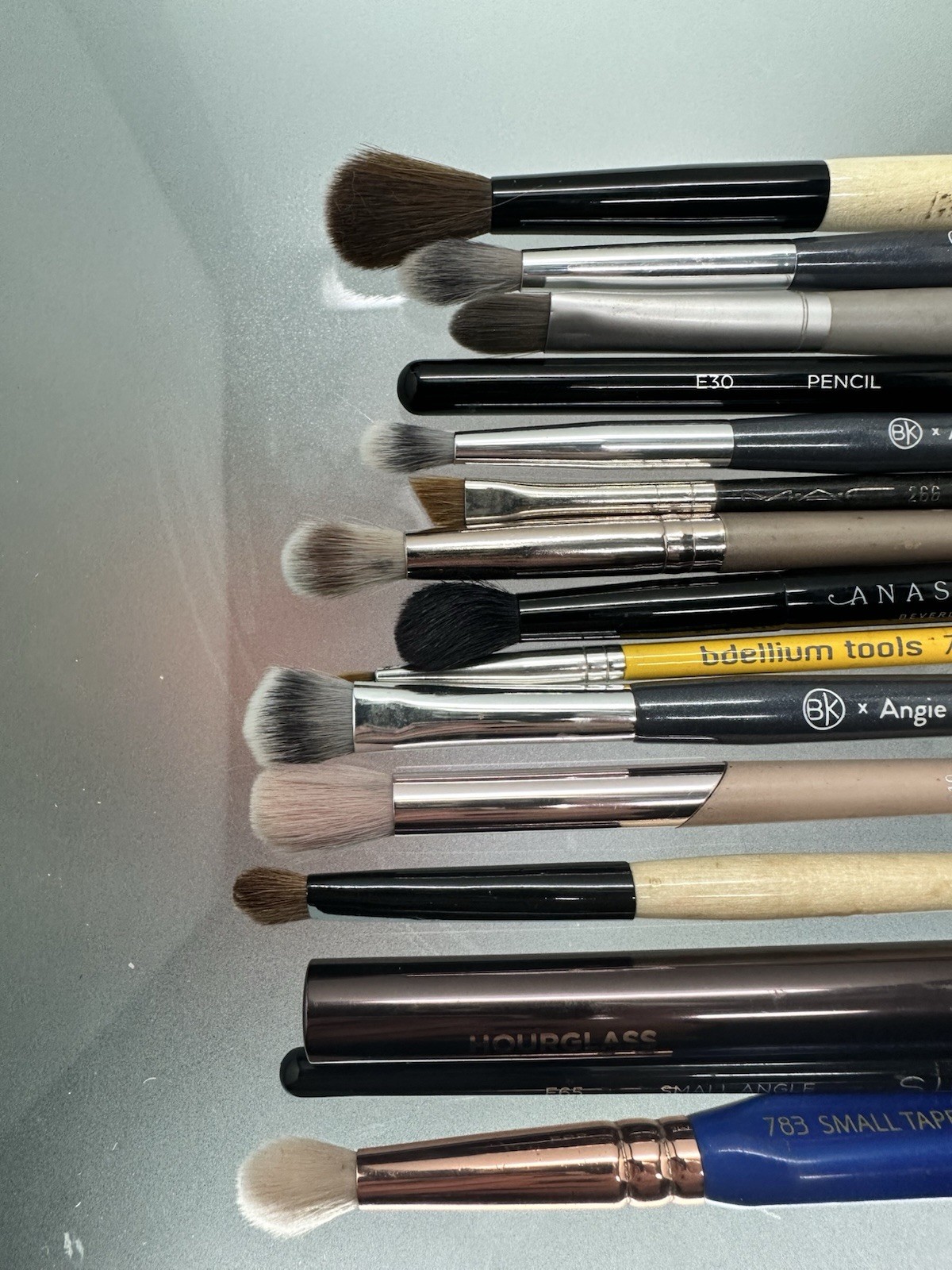 Lot of 15 Brushes - Assorted Number Sizes & Brands