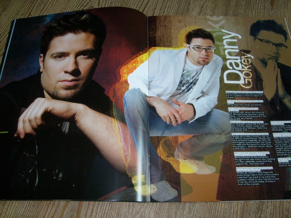 American Idol Concert Tour Program 2009 Kris Allen Adam Lambert Danny Gokey