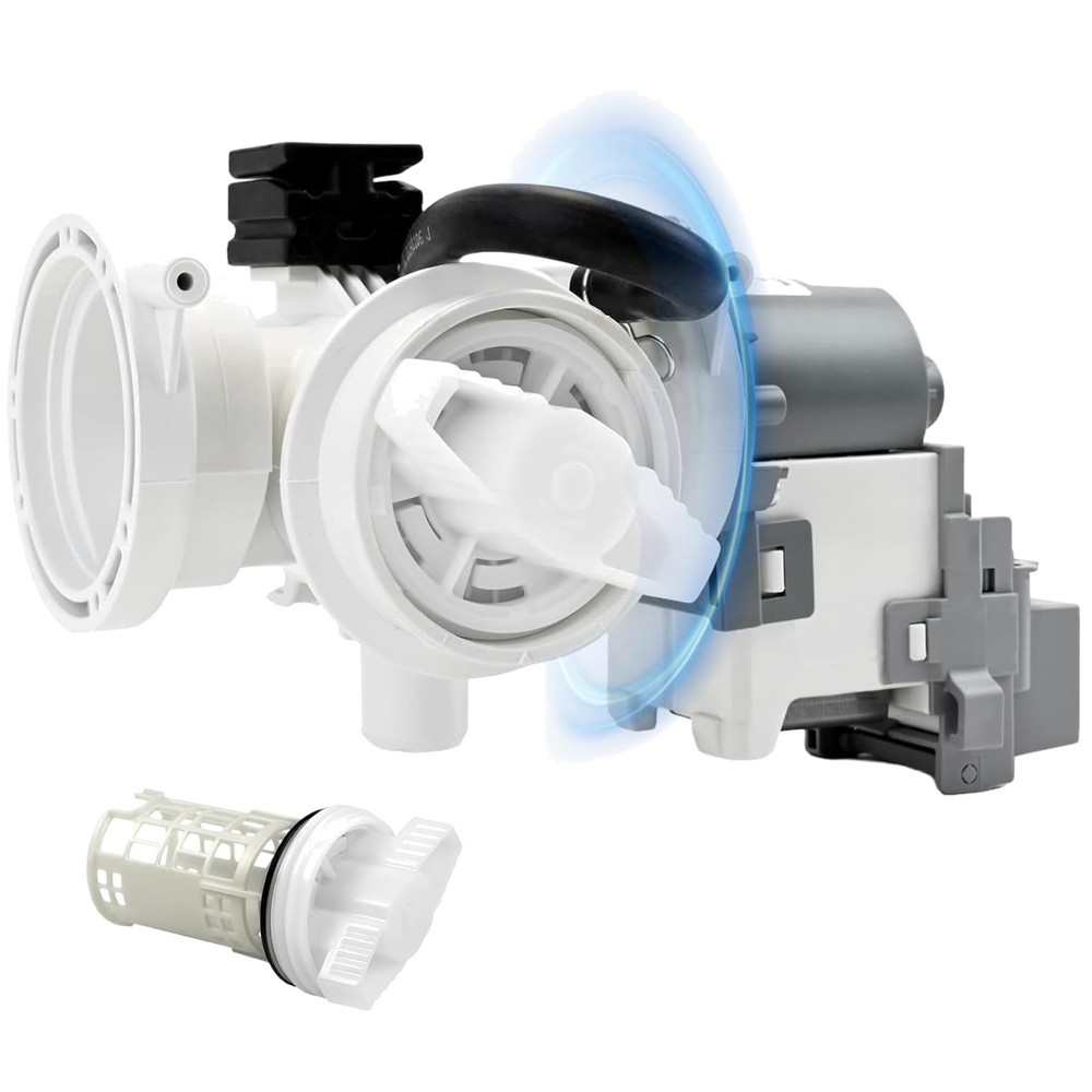 OEM Compatible Washer Drain Pump for Multiple Samsung Models - Easy Replacement