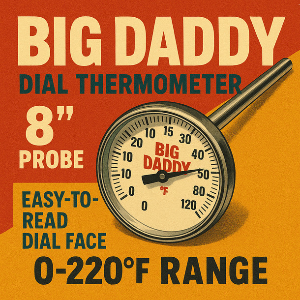 LD Carlson Big Daddy Dial Thermometer
