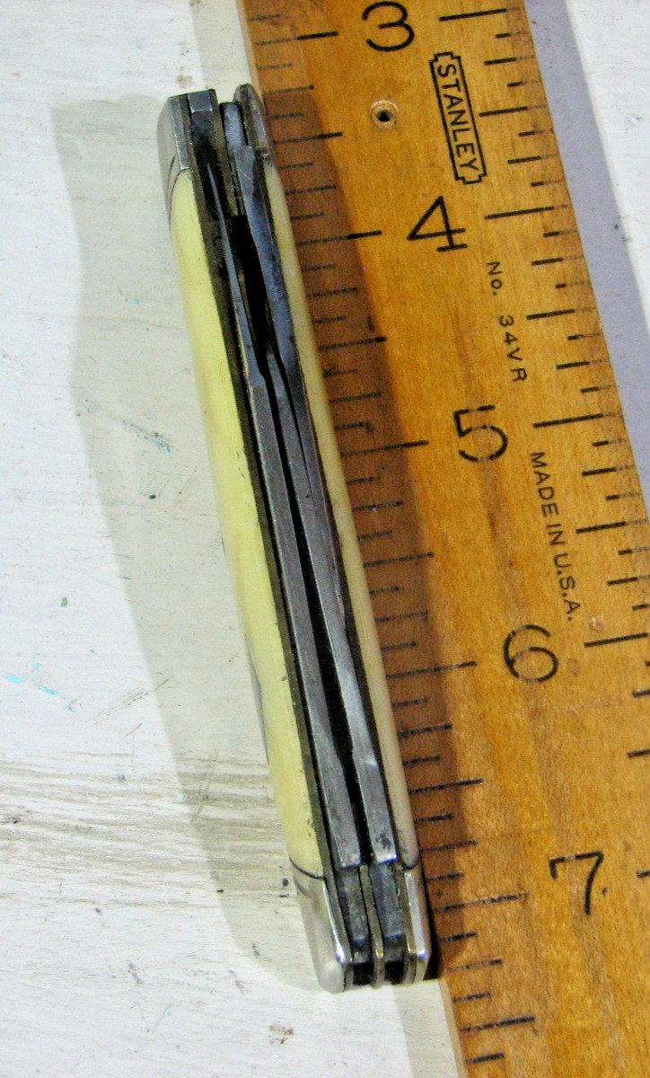 Vtg D325 Shapleigh Hwd St Louis Diamond Edge Stockman Watter Fall