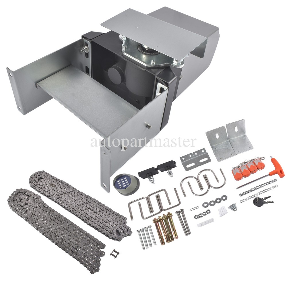 3300lbs APP Control Auto Motor Remote Kit W/ Wireless Keyboard for Sliding Gate
