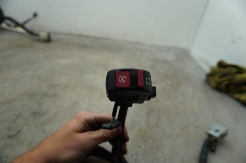 08 HONDA CBR 600RR RUN START CONTROL SWITCHES E-3612