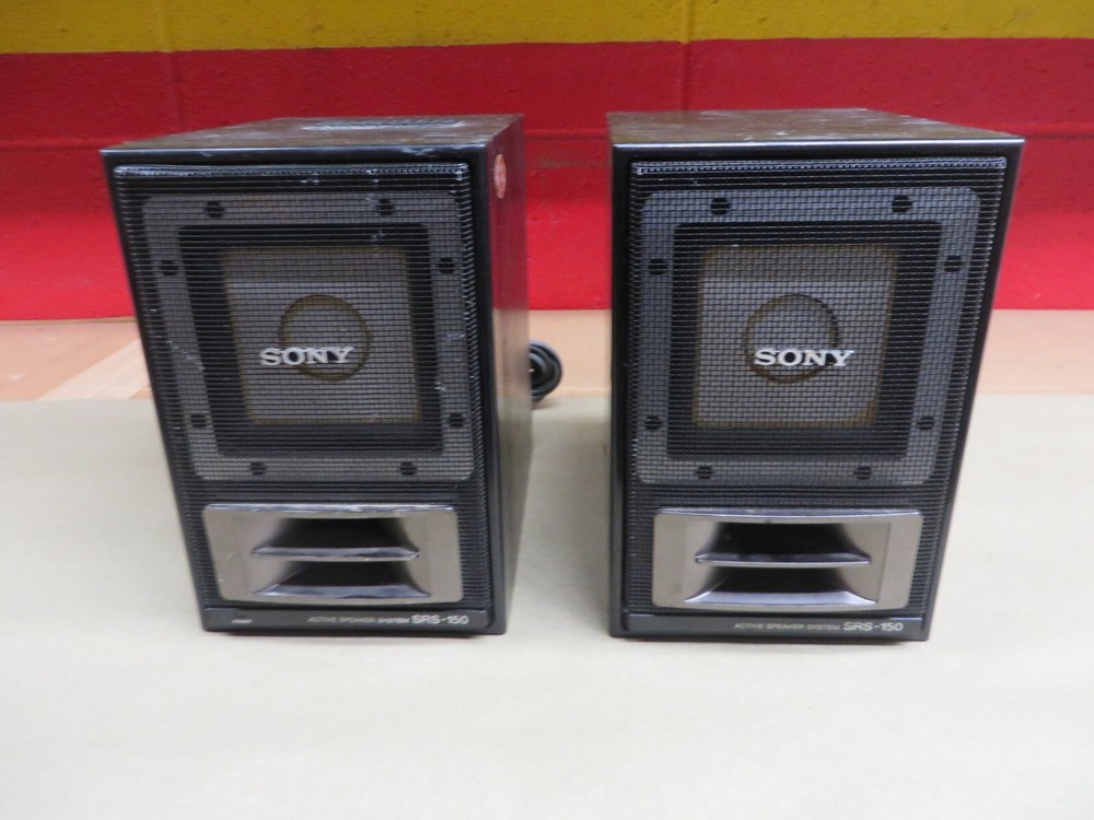 SONY POWERED SPEAKER PAIR # SRS-150
