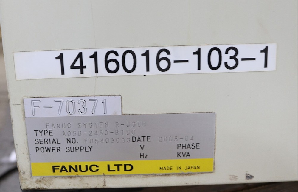 FANUC ARCMATE 100iB A05B-2460-B150 RJ3iB CONTROLLER