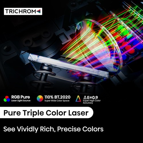 Hisense C2 Ultra Triple Laser Smart Portable Projector 4K 3,000Lumens 65''–300''