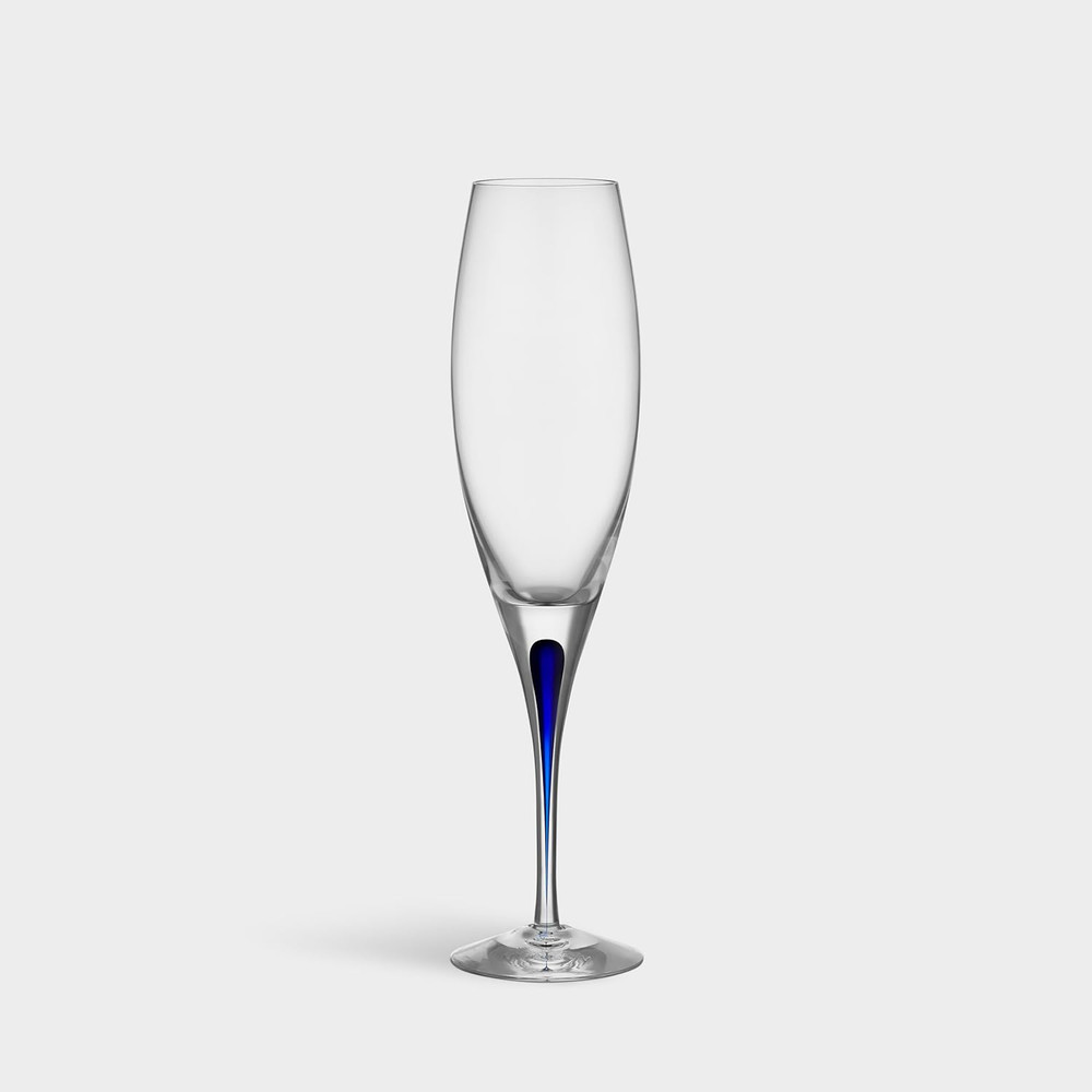 Intermezzo Blue 7 Ounce Champagne Flute