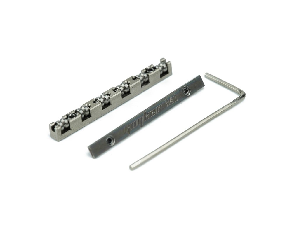 42mm Guitar Roller Nut - Titanium alloy Ball Nut Height Adjustable Split Regu...