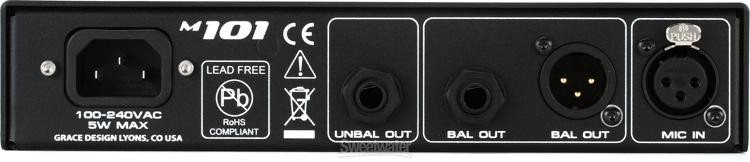 Grace Design m101 Half-rack Microphone Preamp