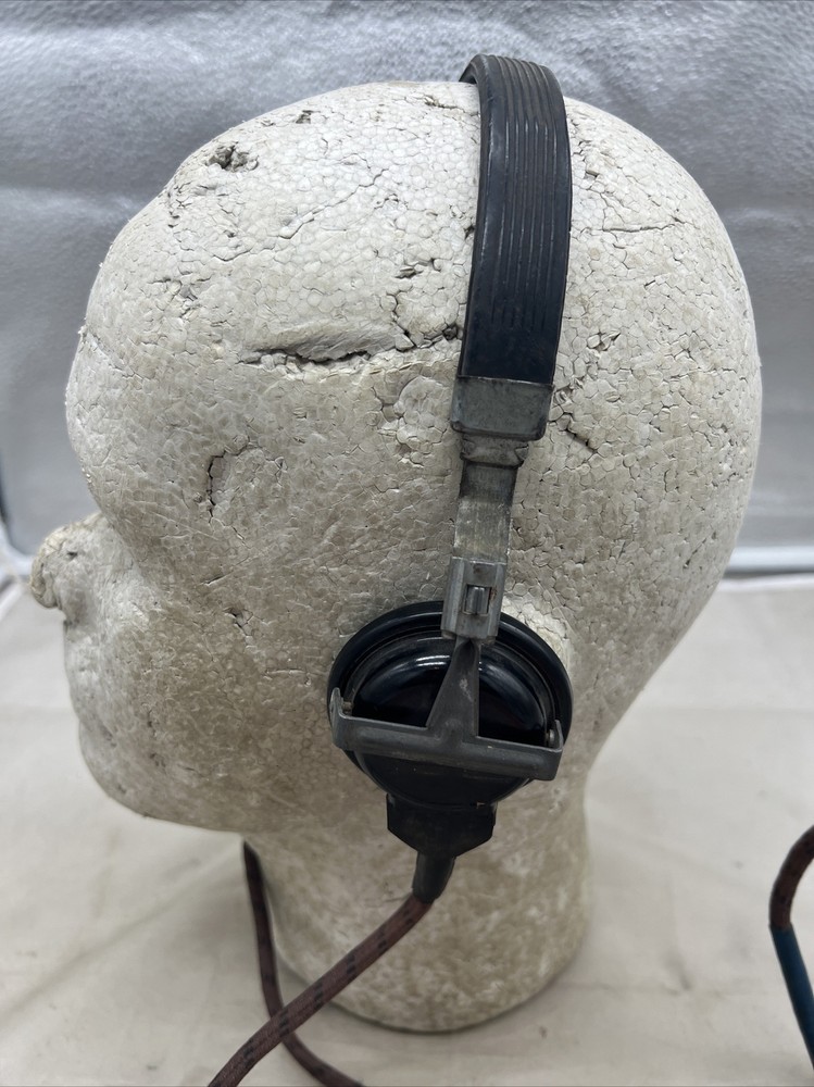 WW2 German Panzer Headphone Set Scarce (T367