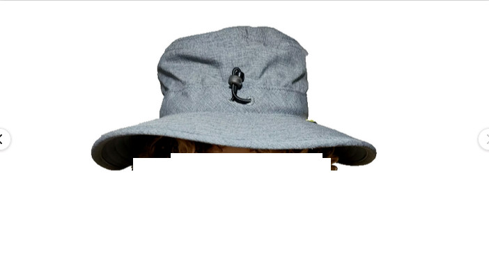 Solar Escape UV50 Adults (Grey) Bucket boonie Hat with Adjustable Strap One Size
