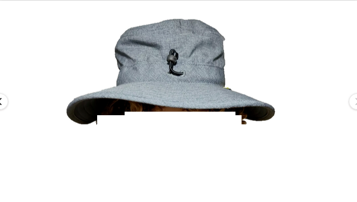 Solar Escape UV50 Adults (Grey) Bucket boonie Hat with Adjustable Strap One Size