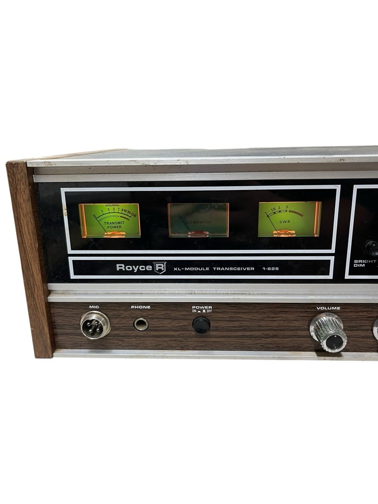 Vintage Royce Model 1-625 CB Base Transceiver