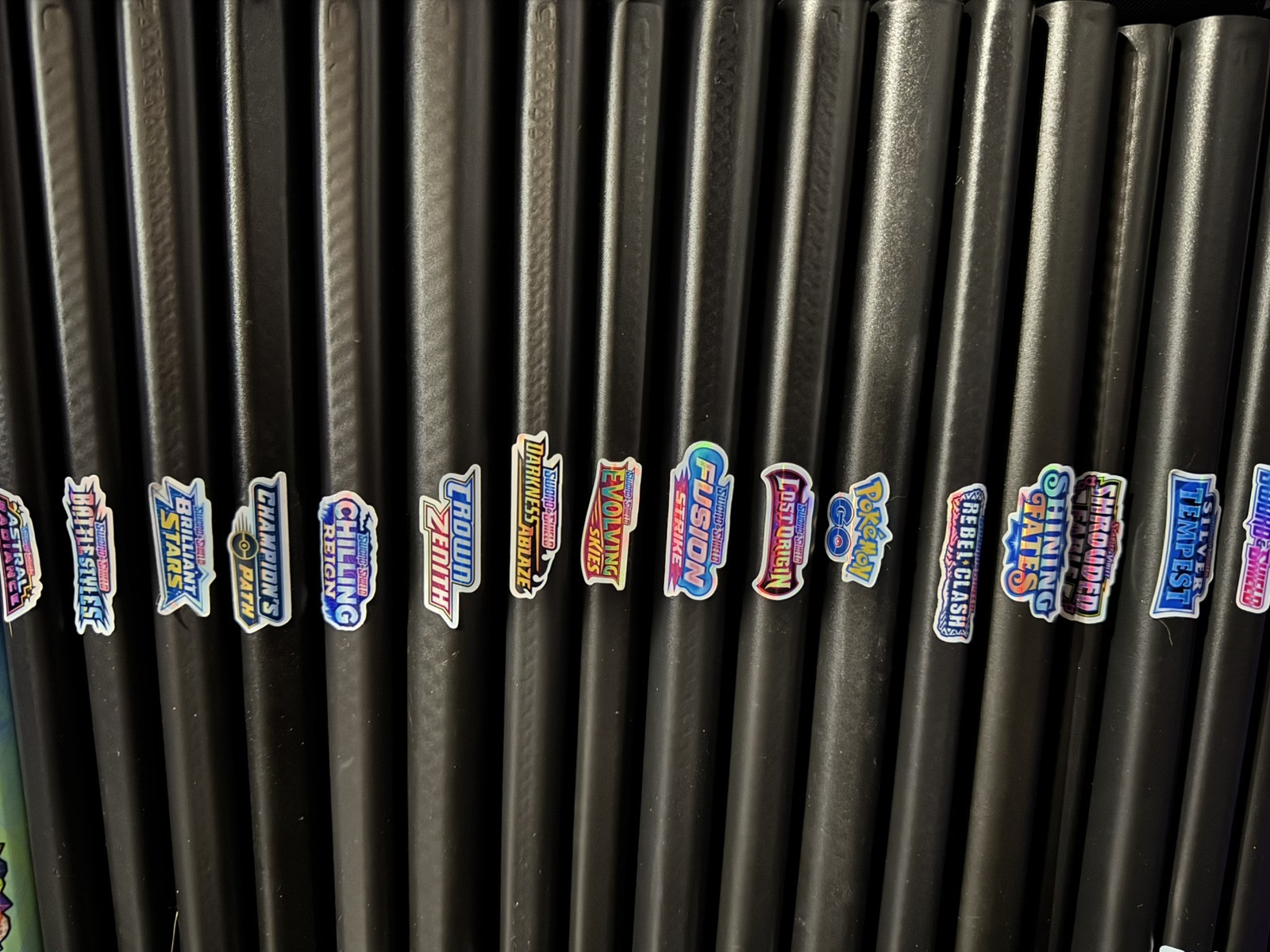 Pokemon TCG Holo Binder Sticker Label | Choose Your Mini Sticker | SWSH S&V XY