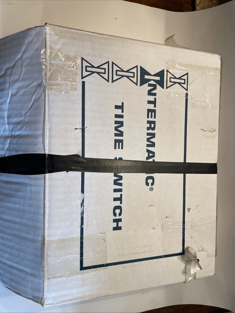 Intermatic Timer T7401B Seven Day Dial Time Switch 4 Pole Single Throw, 40Amp