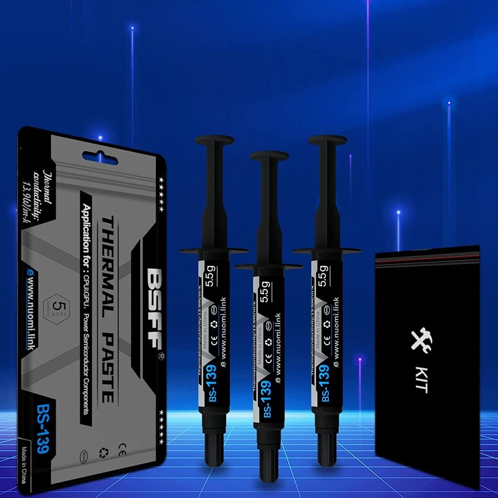 Thermal Paste 16.5g with Toolkit Carbon-Based High-Performance Compound