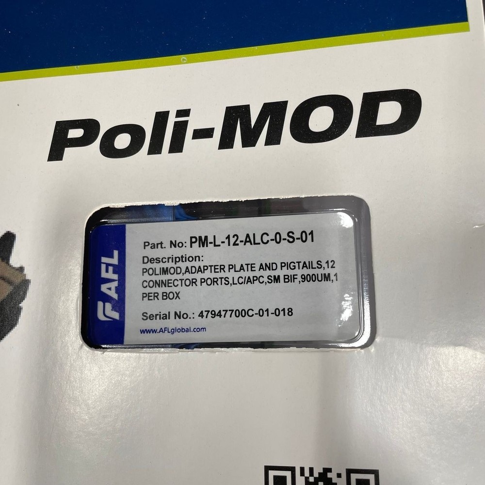 AFL PM-L-12-ALC-0-S-01 Poli-MOD Patch and Splice Module