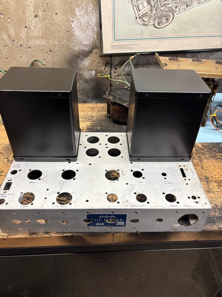 Fisher 50a Transformers and Chassis