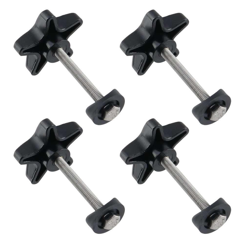 Arm Adjustment Knobs for Rollators - 4 Pack Pentagram Walker Parts