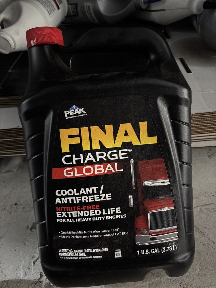 Peak Final Charge Global Coolant Antifreeze