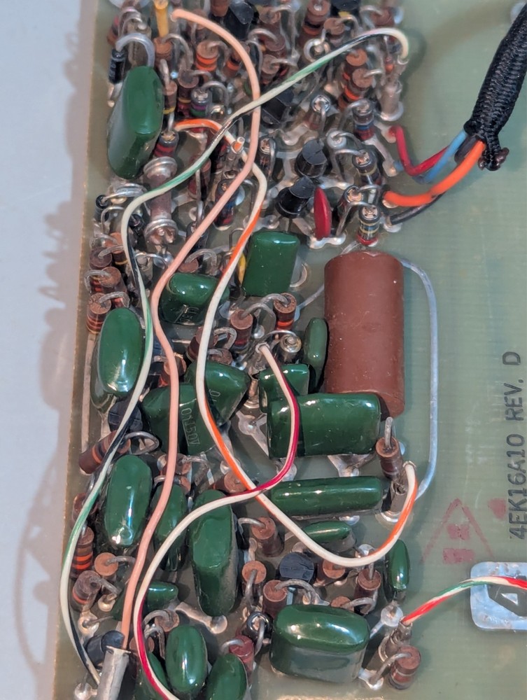 FM radio sub-audible tone decoder board from a GE Master Pro