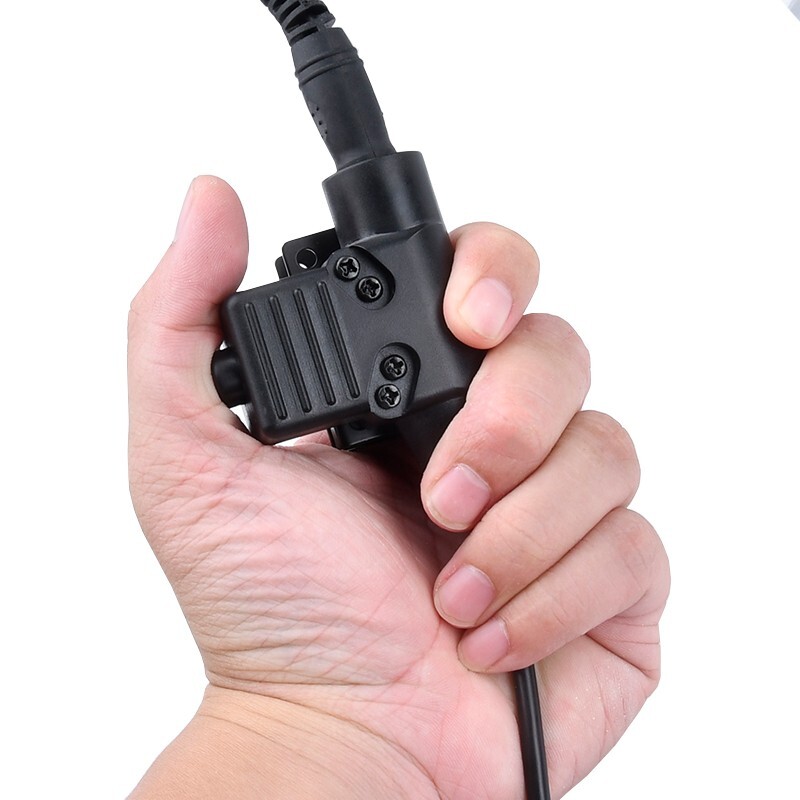 Tactical Headset Signal Bone-Conduction Speaker MH180-V For Interface 7.0PLUG