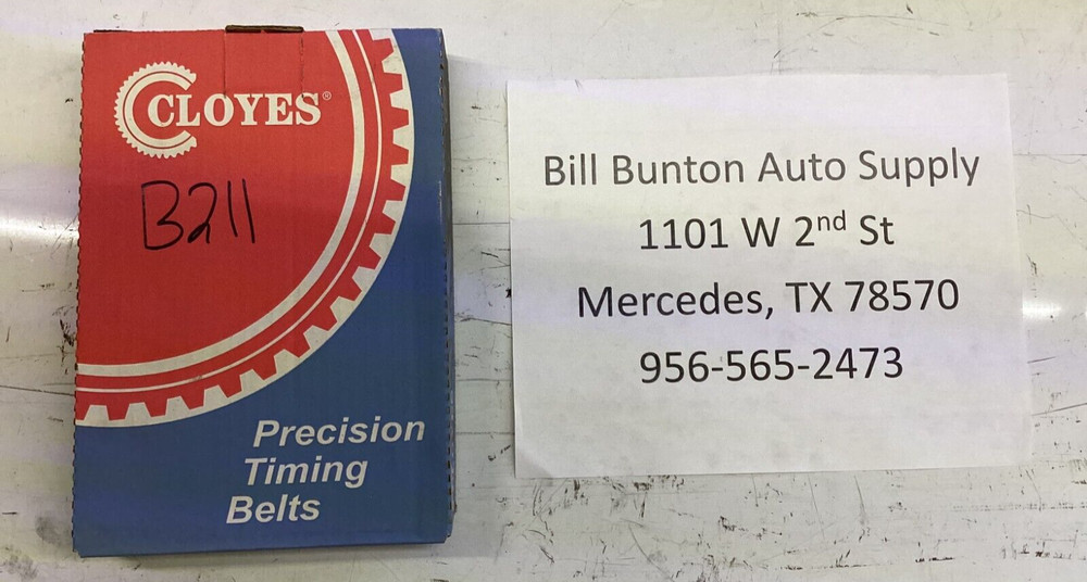 NOS Cloyes B211 - Engine Timing Belt