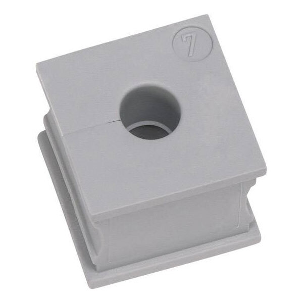Icotek 41212 KT 12 Grey Elastomer Slotted Cable Glands Dia13mm