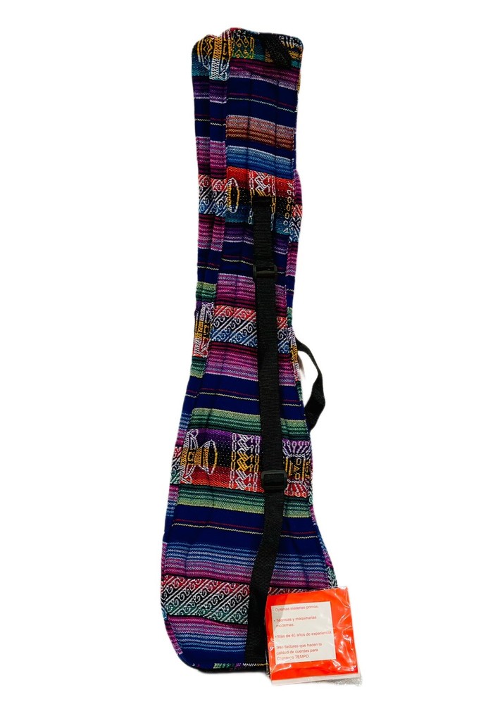 Bolivian Charango Case, Aguayo Wool handmade standard size, Bonus Basic Strings