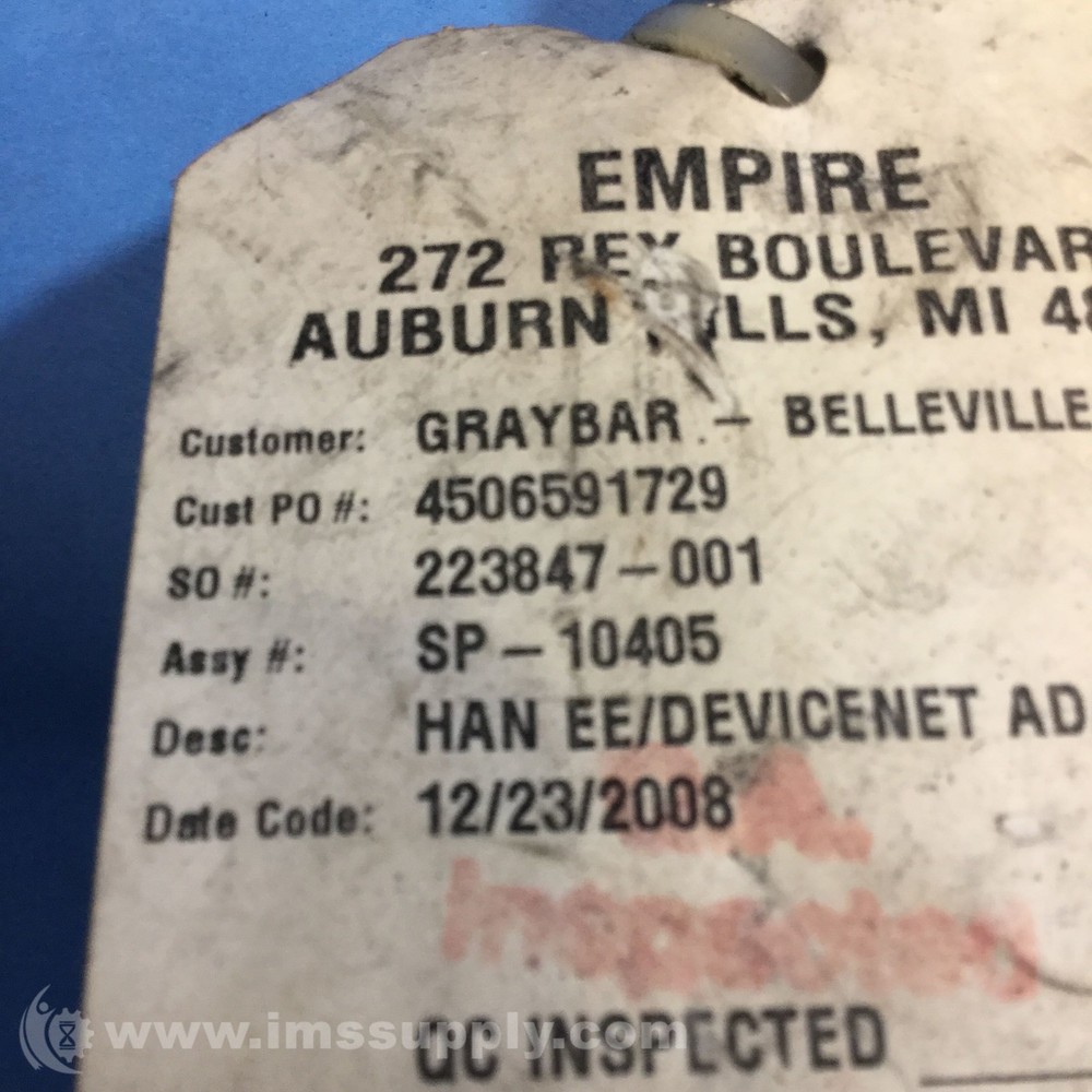 Harting SP-10405 DeviceNet Adapter USIP