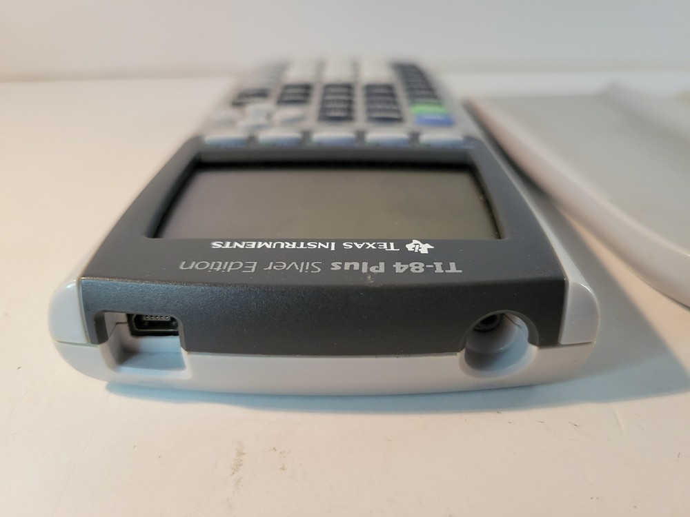 Texas Instruments TI-84 Plus Silver Edition Gray Graphing Calculator