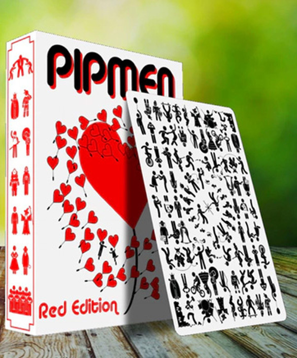 Pipmen Red Edition Playing Cards Deck