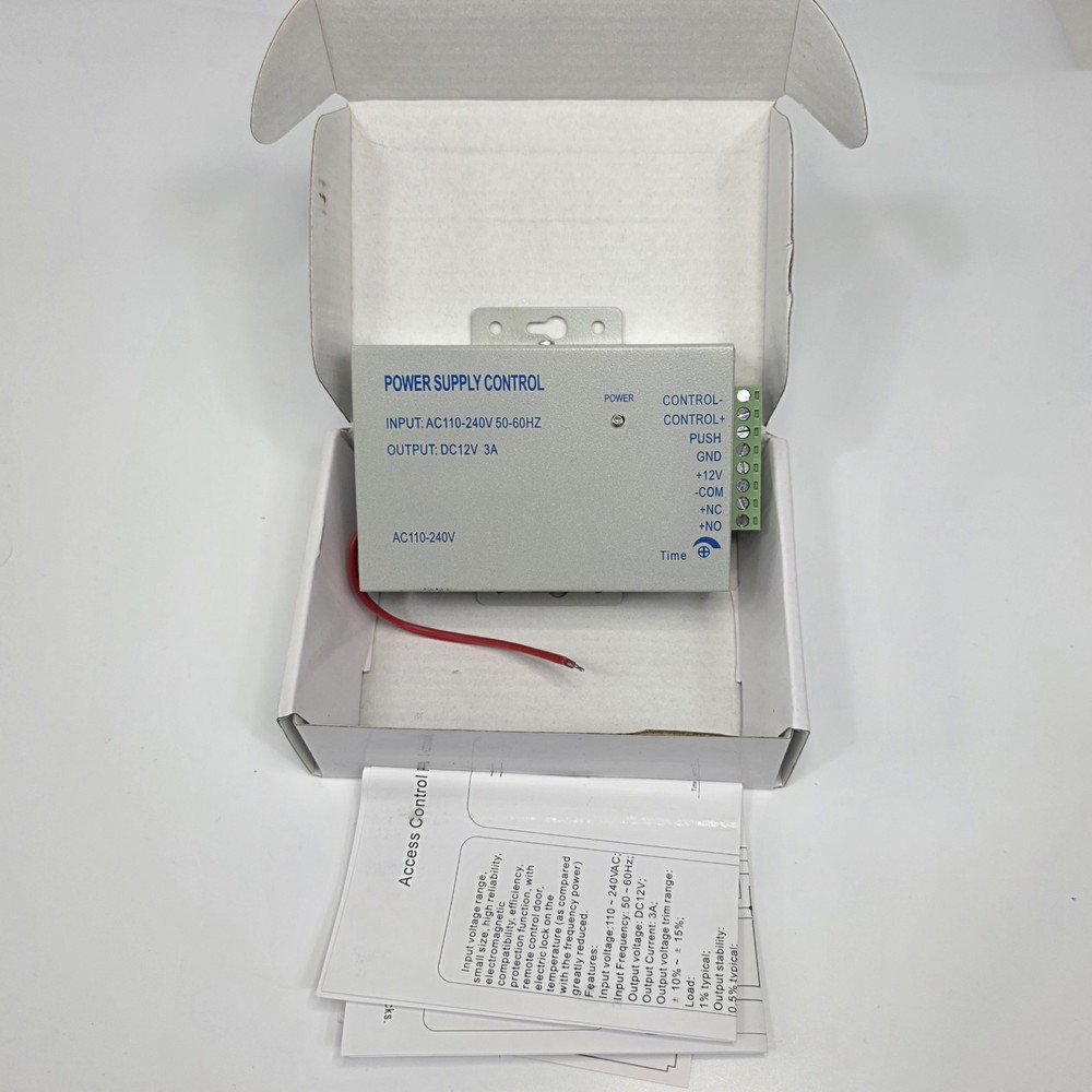 Access Control Power Supply 12V 3A DC Electric Lock Door System