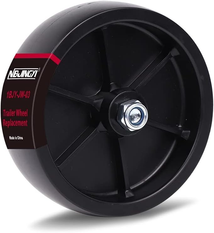 6“Trailer Wheel Replacement Include Hardware (6“1200lbs)