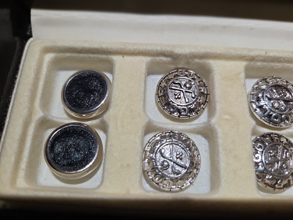 Roman Signature Golf Interchangable Cufflinks