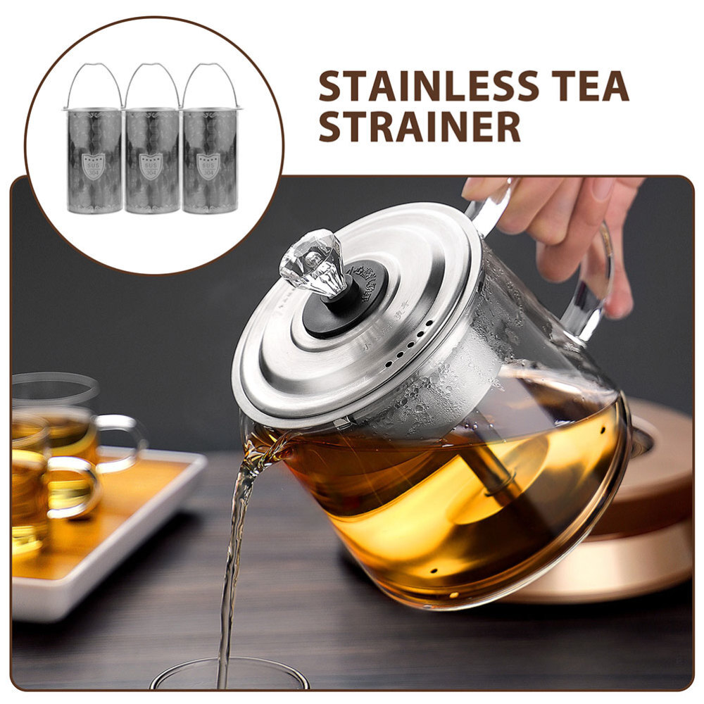 1PC Tea Infuser Mesh Strainer Tea Filter Teapot Replacement Mesh Strainer