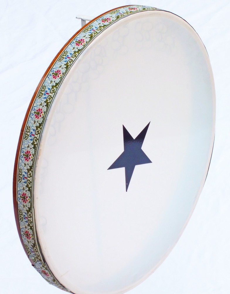 Beautiful Frame Drum Daf, Erbane With Case
