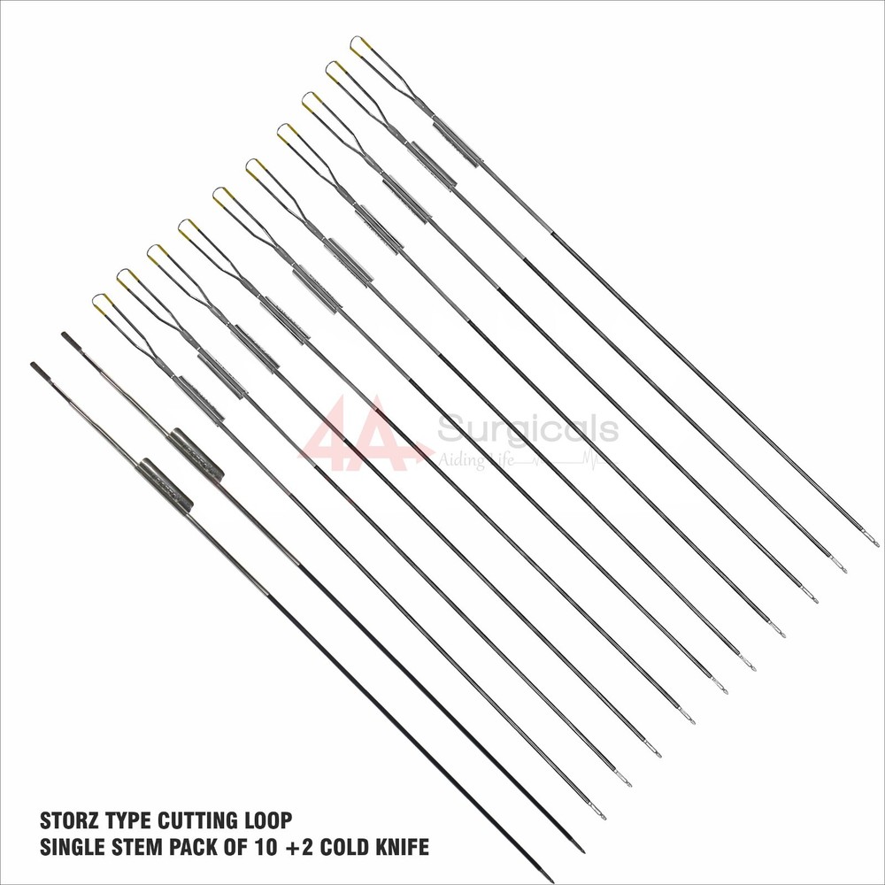 4A CUTTING LOOP SINGLE STEM PACK OF 10 +2 Cold Knife