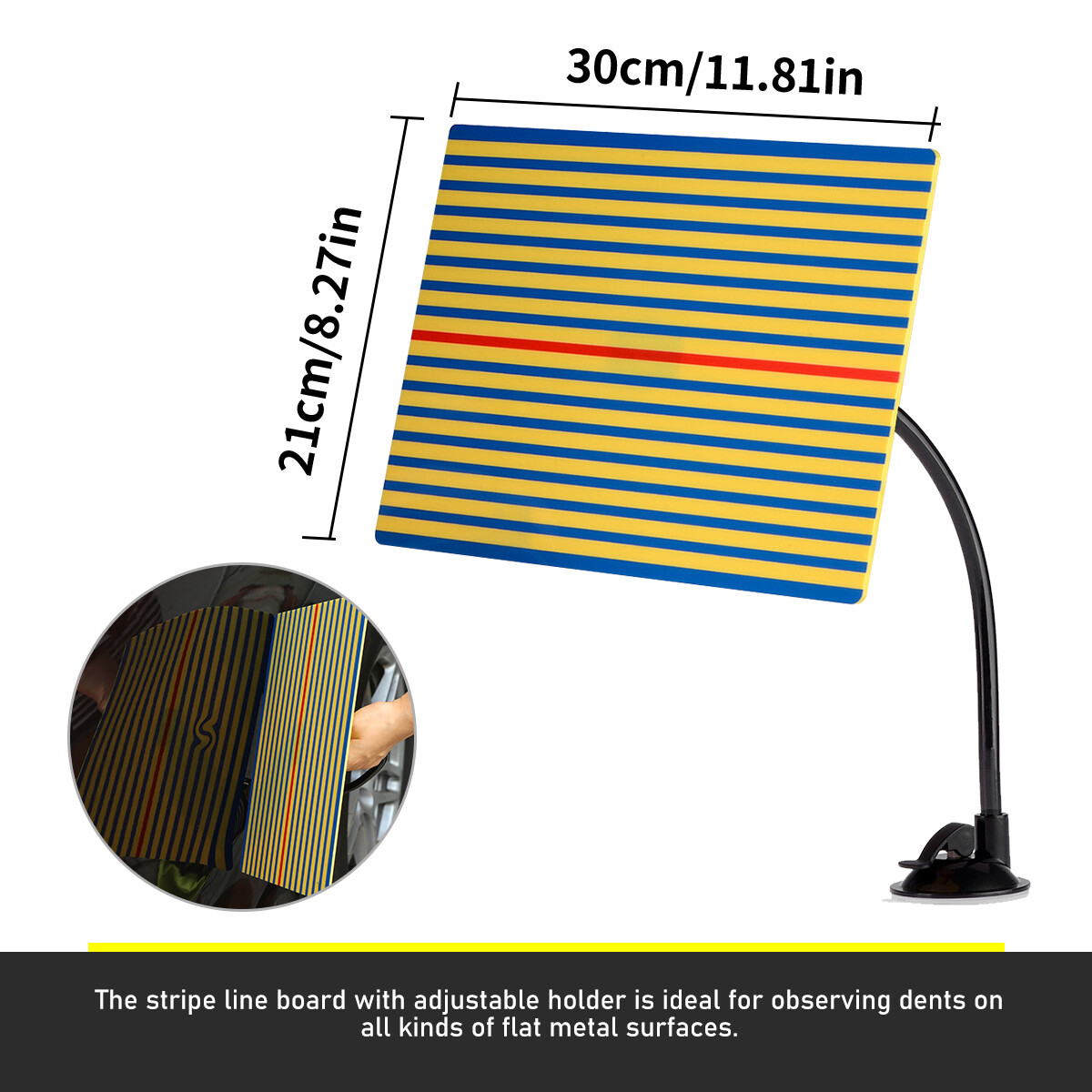 118-PC Paintless Dent Repair Kit - Car Body Dent & Hail Damage Removal Tools Set