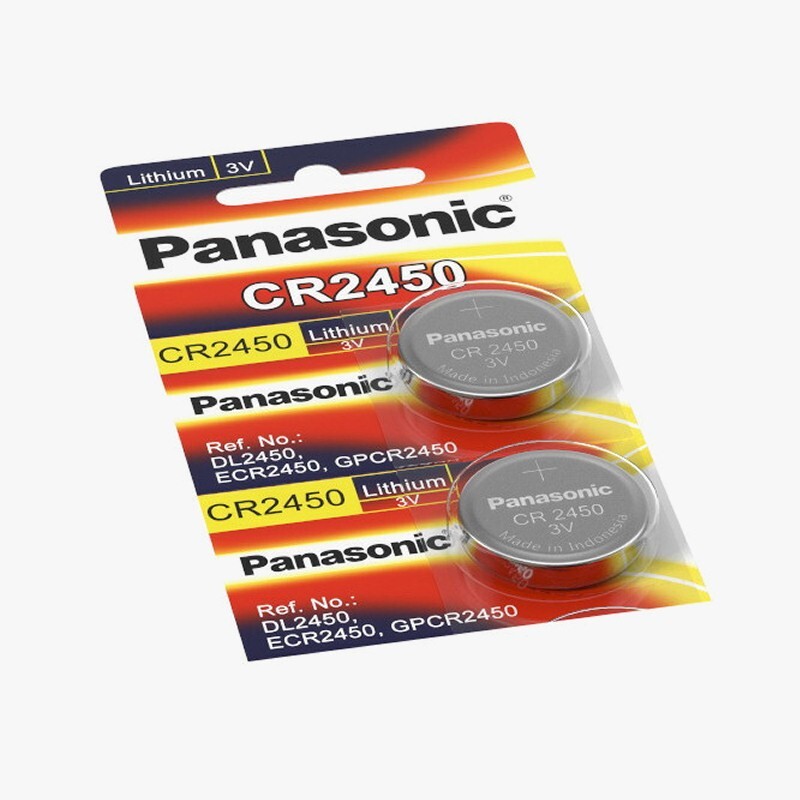 LOT 2-5-10NEW Panasonic LITHIUM BATTERY ECR2450 CR2450 BR2450 2450 3VButton Cell