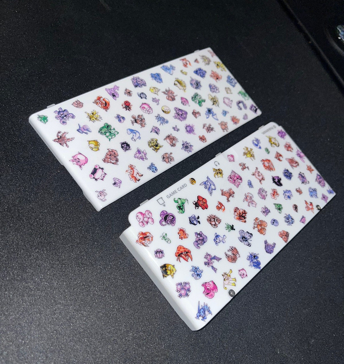 OEM "New 3DS" Pokemon Original 151 Kisekae Faceplates - Genunine Nintendo - Used