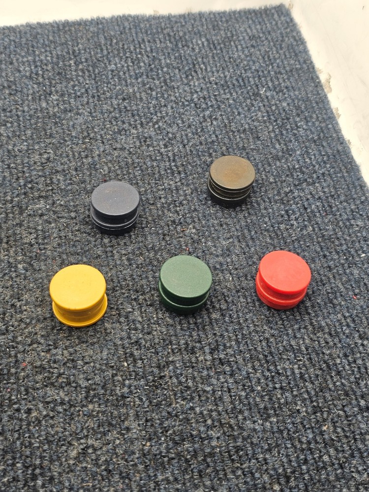 (QTY 50) MasterVision IM140909 Assorted Colors Magnets