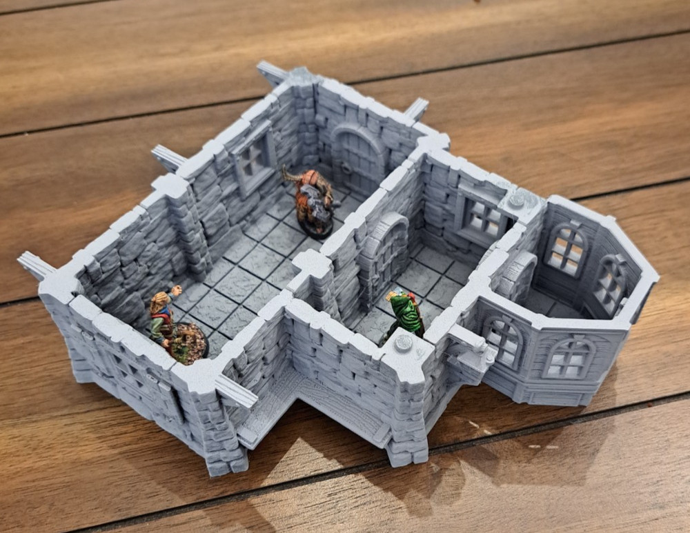 Apothocary tower 28mm DnD Miniatures, Tabletop terrain, RPG, War Game