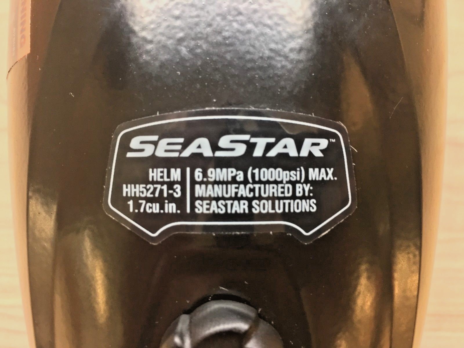 SeaStar Front Mount Helm 1.7 - HH5271: Core Exchange Required