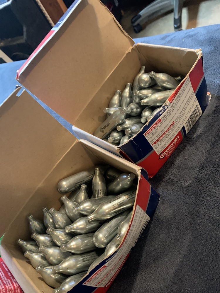Airsoft Lot BBs And CO2