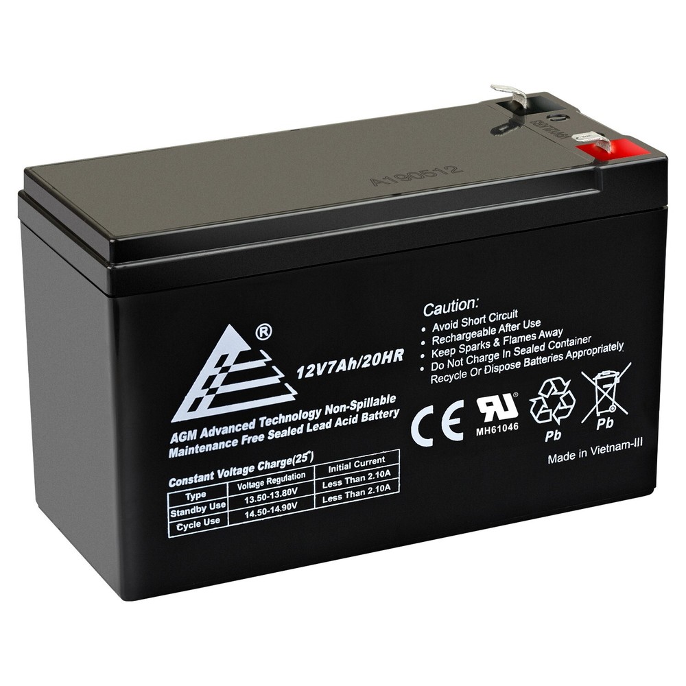 ExpertBattery 12V 7Ah Battery Replaces UB1280