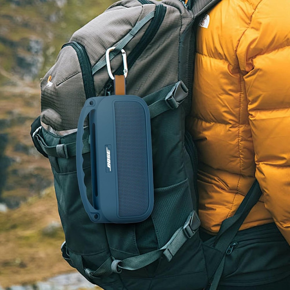 Silicone Speaker Protective Case Blue